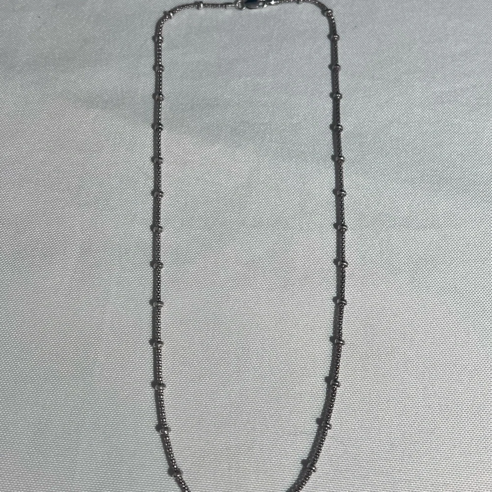 Sterling silver chain necklace - Picture 4 of 4